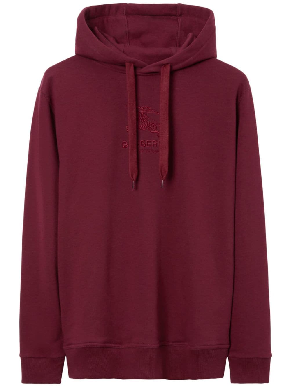 Burberry EKD embroidered cotton hoodie von Burberry