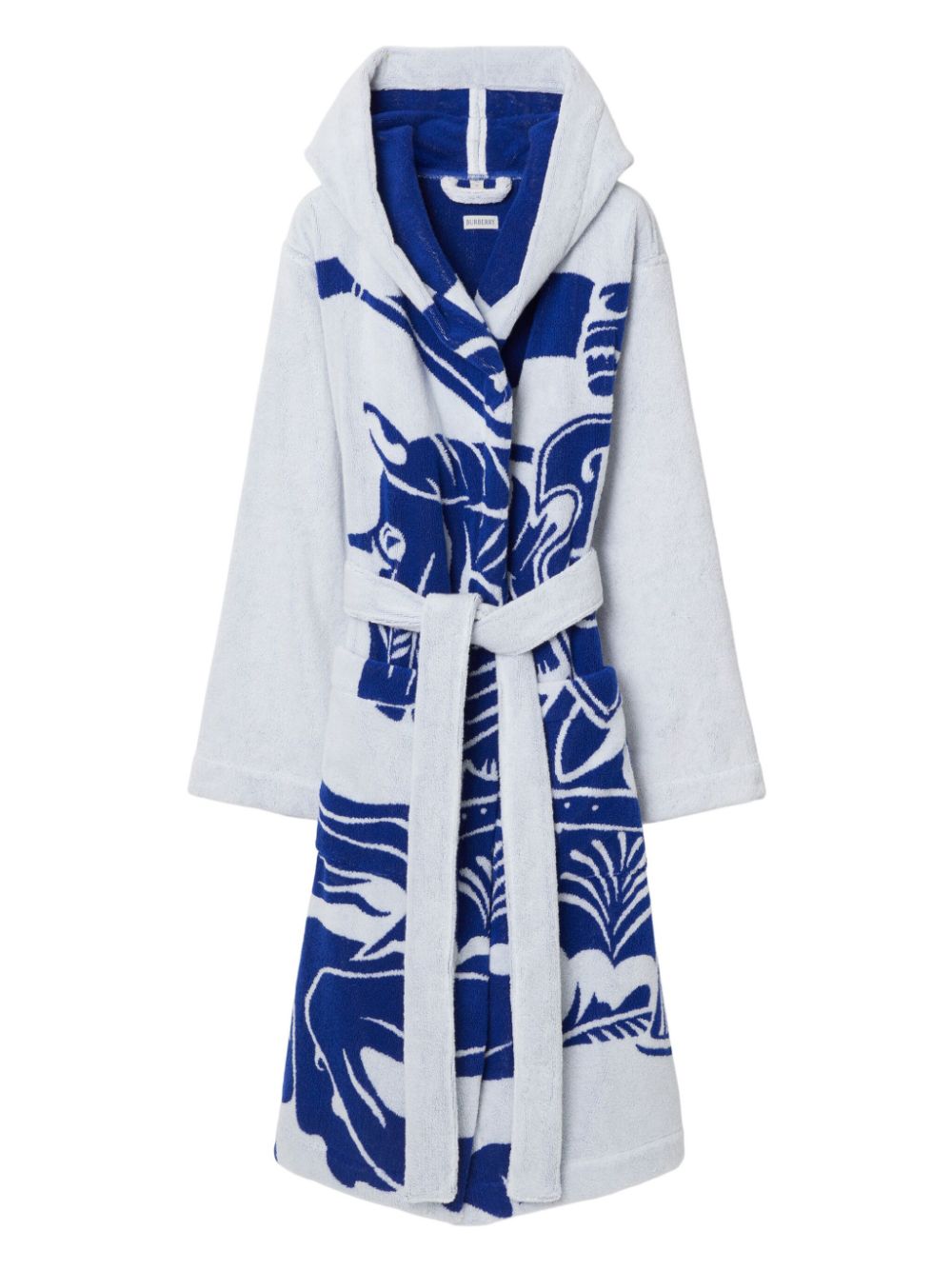 Burberry EKD hooded robe - White von Burberry