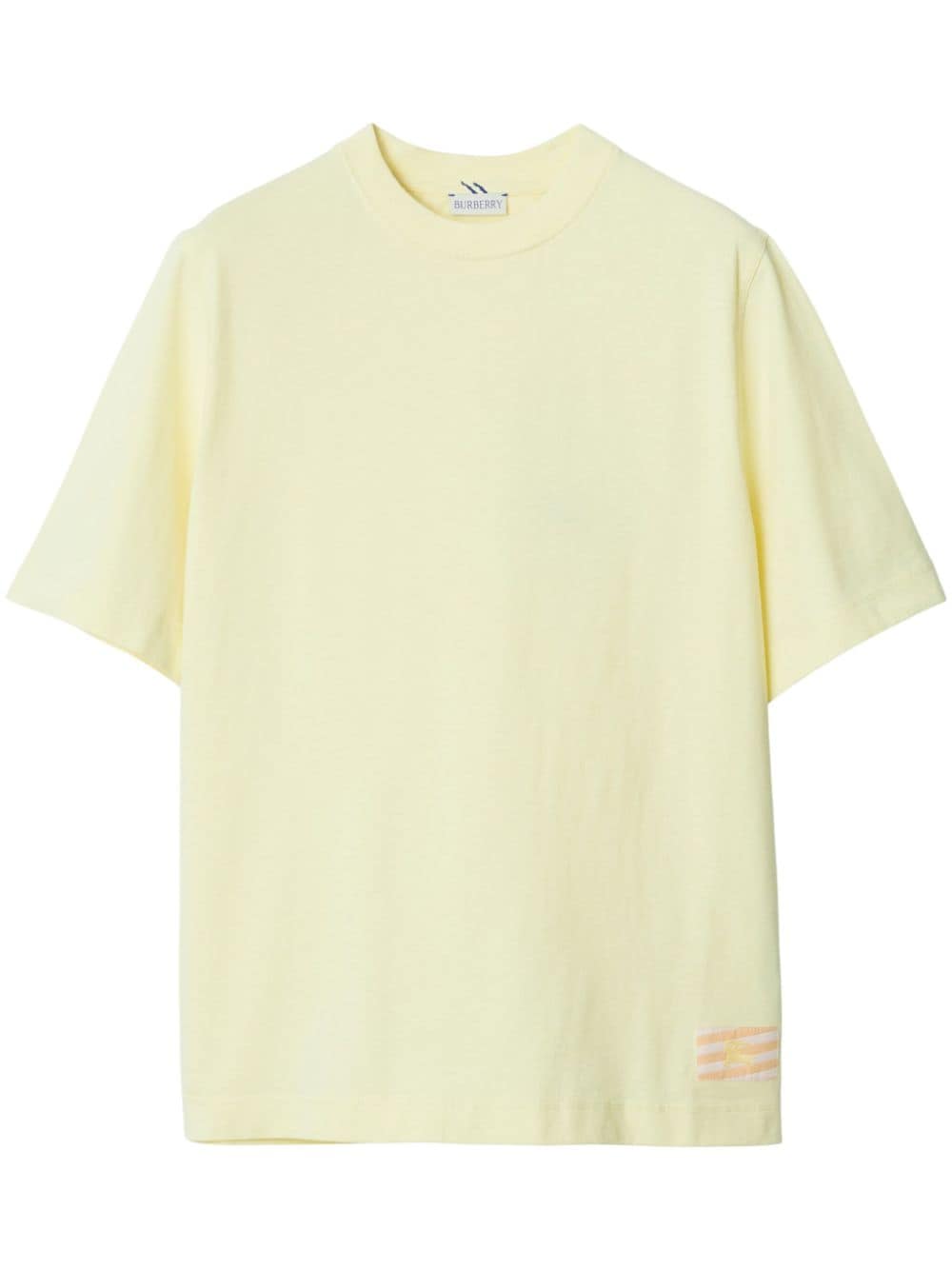 Burberry EKD-logo cotton T-shirt - Yellow von Burberry