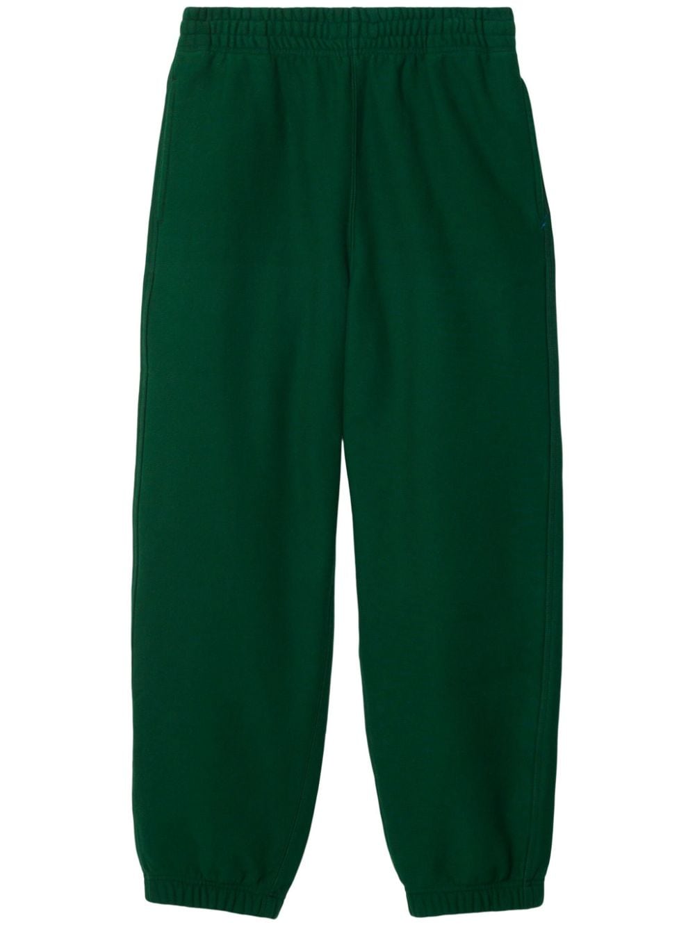 Burberry EKD logo-patch cotton track pants - Green von Burberry