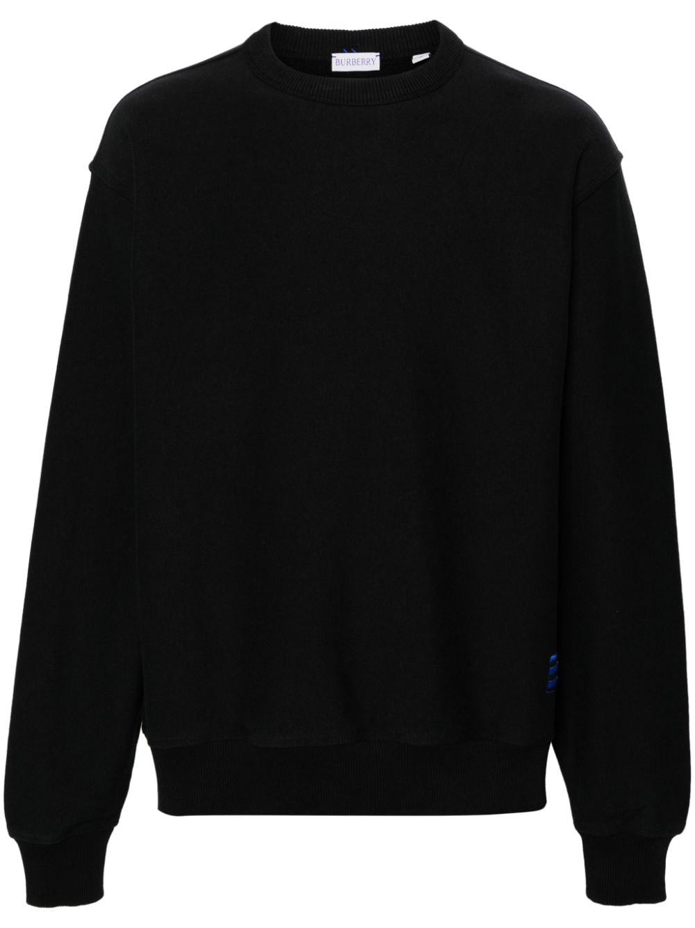 Burberry EKD-patch cotton sweatshirt - Black von Burberry