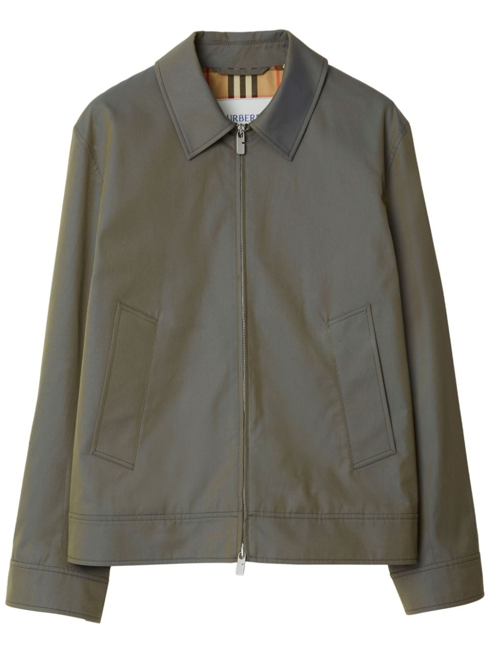 Burberry Harrington shirt jacket - Grey von Burberry