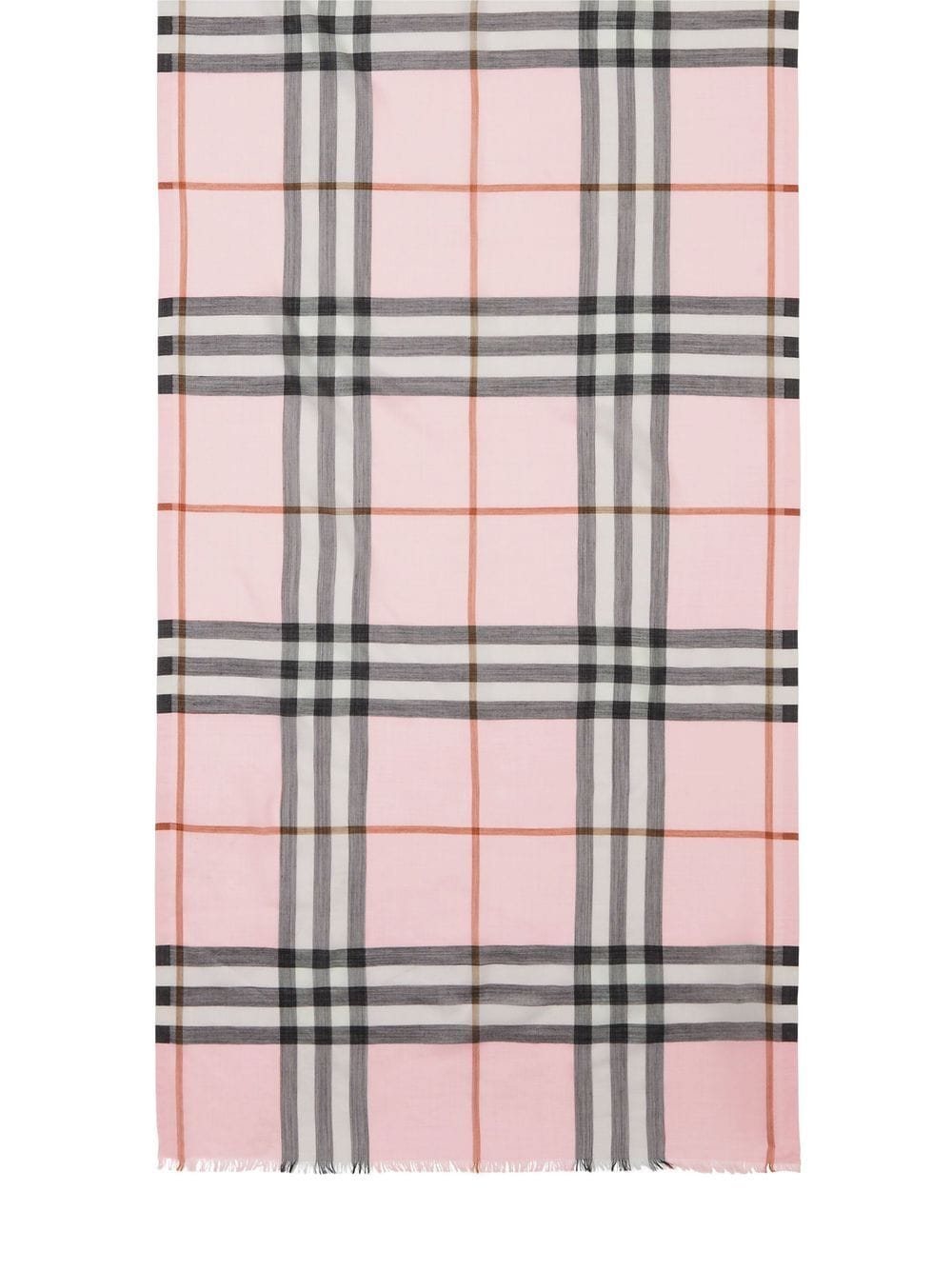 Burberry House Check patterned scarf - Pink von Burberry