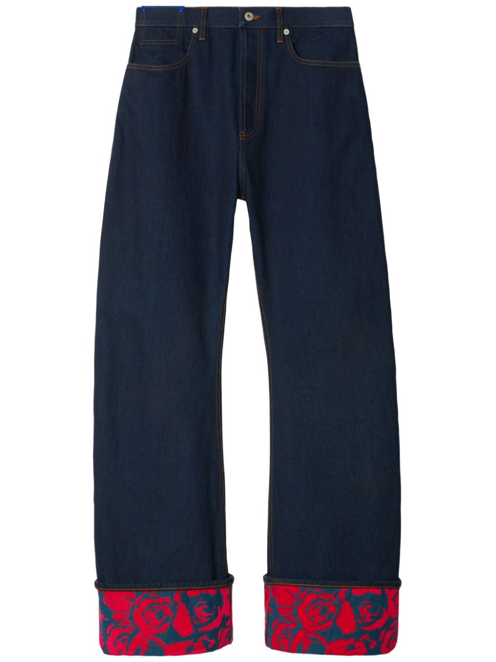 Burberry Japanese wide-leg jeans - Blue von Burberry