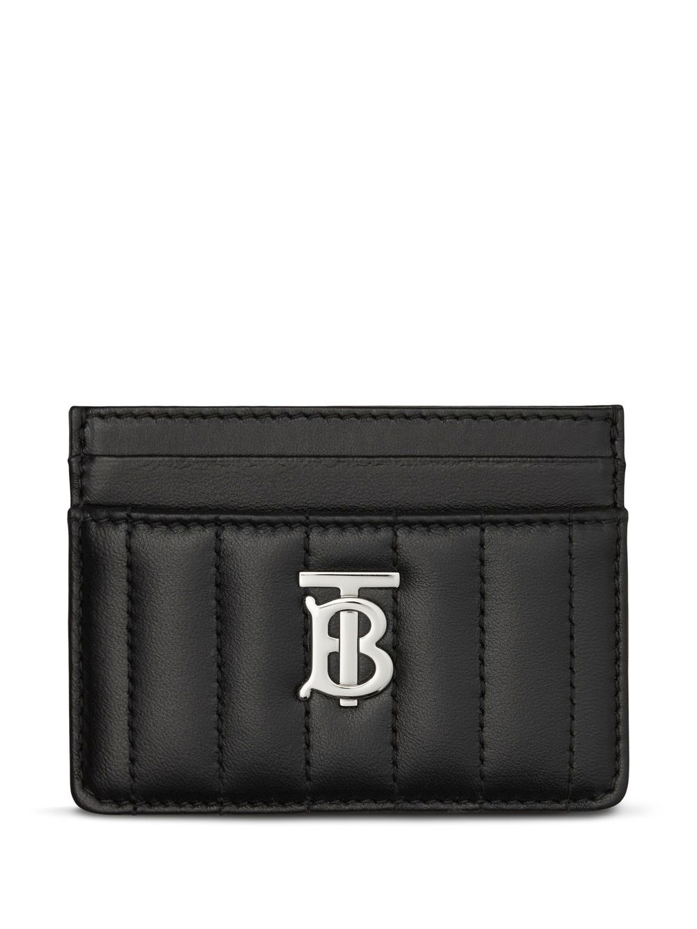 Burberry Lola quilted card case - Black von Burberry