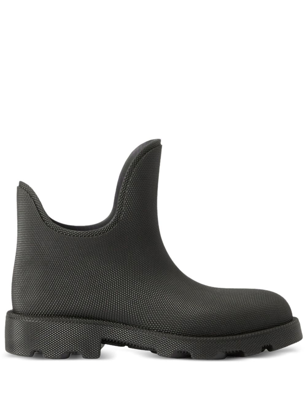 Burberry Marsh round-toe ankle boots - Black von Burberry