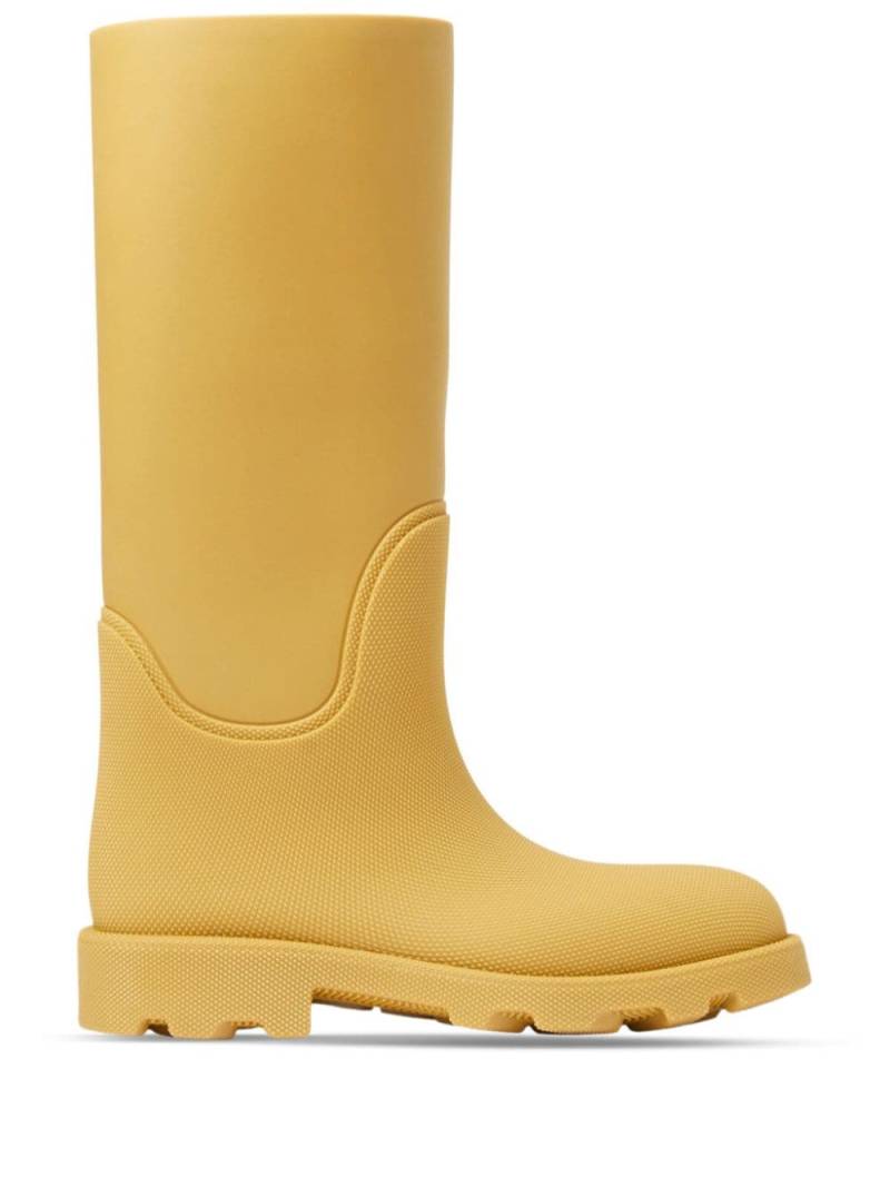 Burberry Marsh slip-on rain boots - Yellow von Burberry