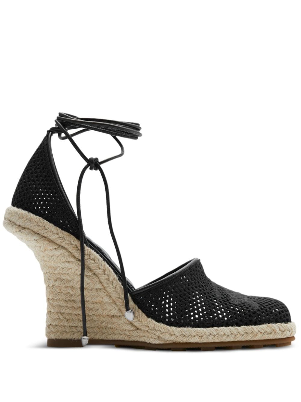 Burberry Mesh Plunge espadrilles - Black von Burberry