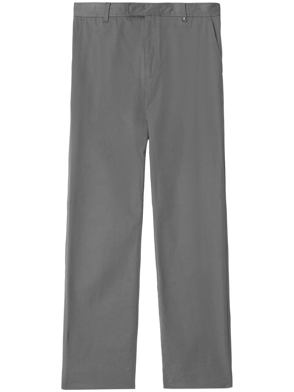 Burberry Monogram-Motif Twill chinos - Grey von Burberry