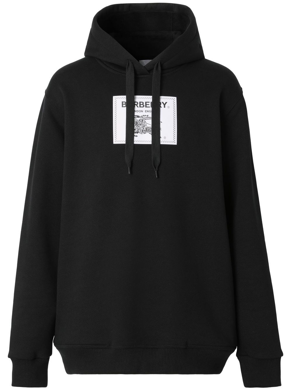 Burberry Prorsum Label cotton hoodie - Black von Burberry