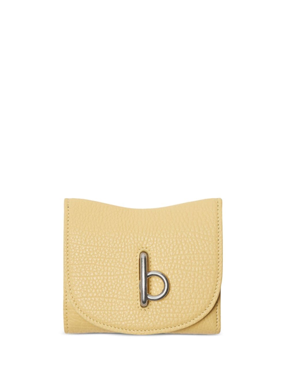 Burberry Rocking Horse leather wallet - Yellow von Burberry