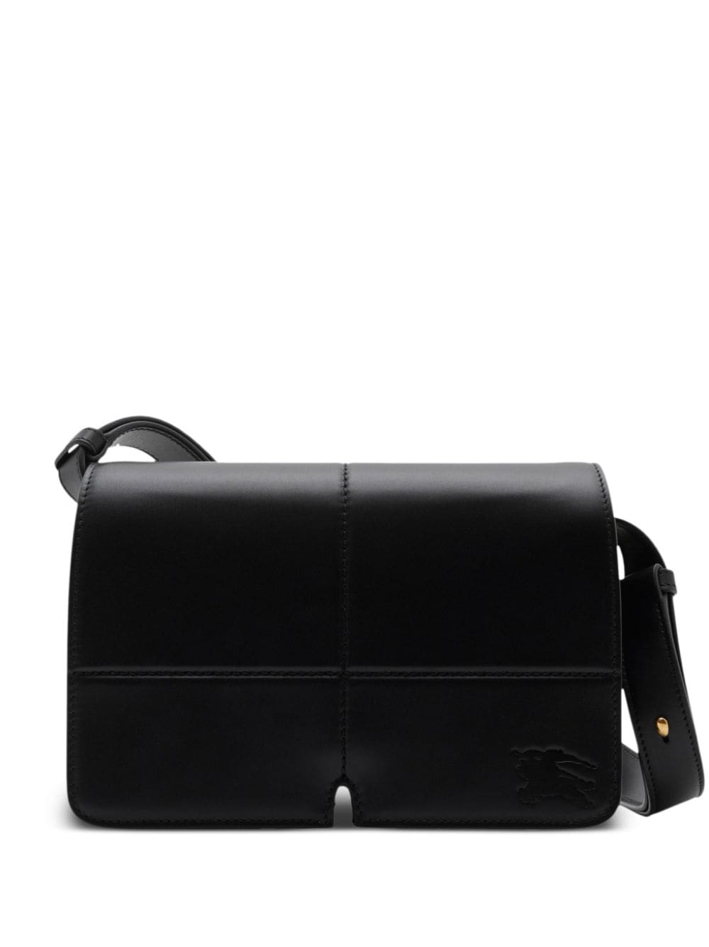 Burberry Snip leather crossbody bag - Black von Burberry