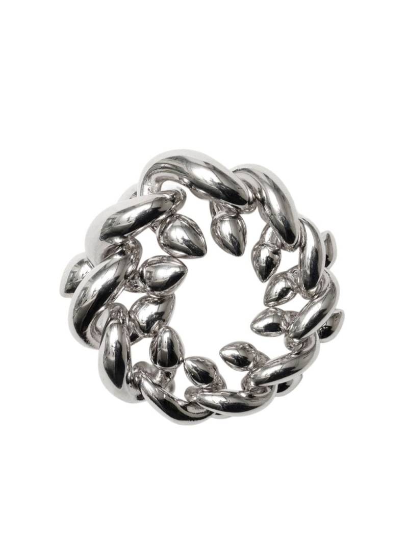 Burberry Spear chain ring - Silver von Burberry