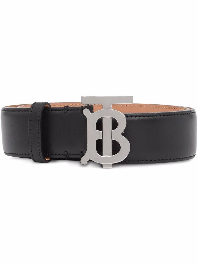 Burberry TB-monogram buckle belt - Black von Burberry