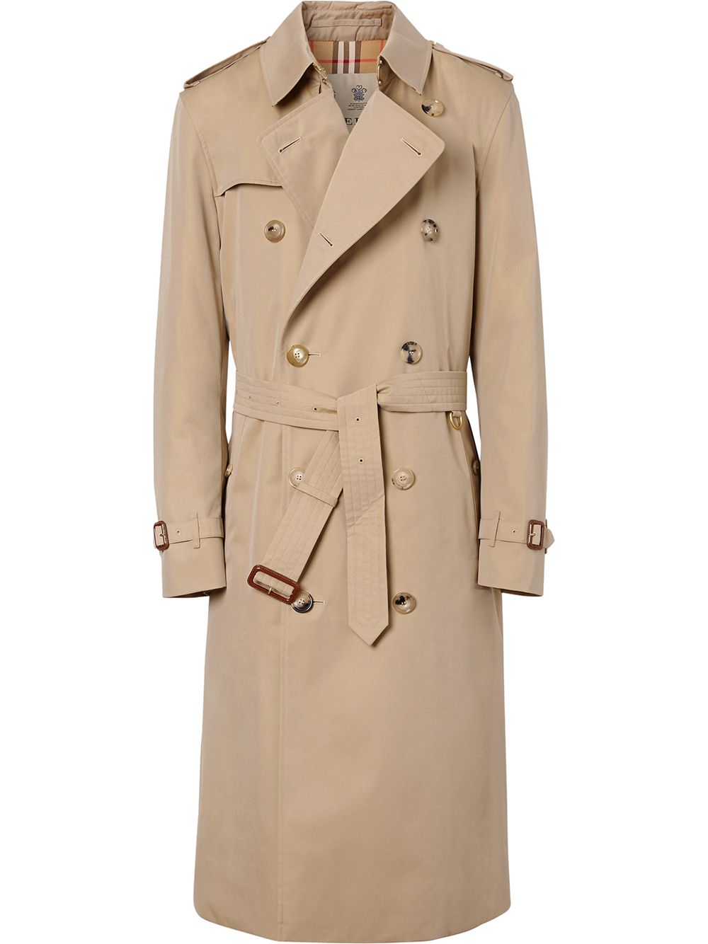 Burberry The Kensington Heritage long trench coat - Neutrals von Burberry