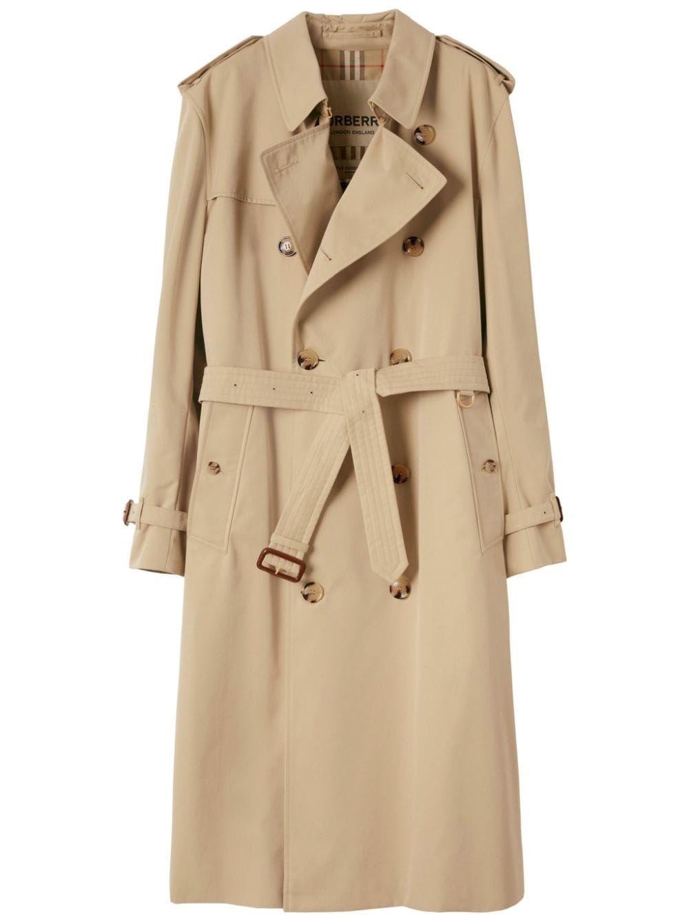 Burberry The Long Kensington Heritage trench coat - Neutrals von Burberry