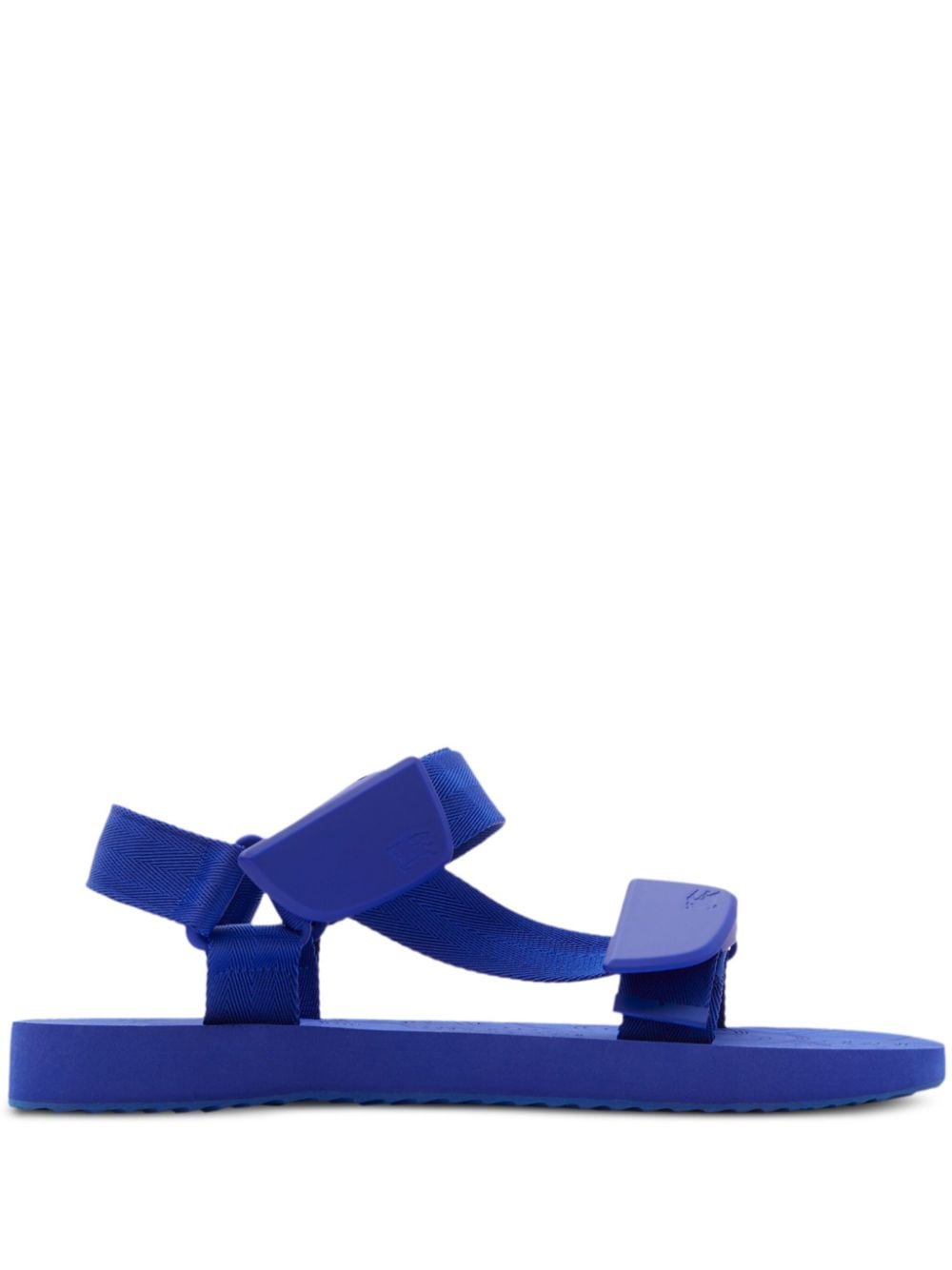 Burberry Trek flat sandals - Blue von Burberry