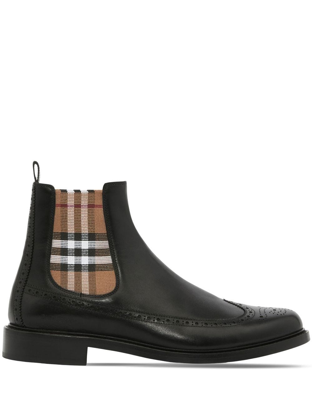 Burberry Vintage Check Chelsea boots - Black von Burberry