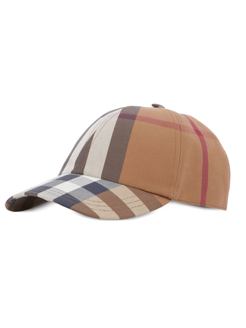 Burberry Vintage Check cotton baseball cap - Brown von Burberry
