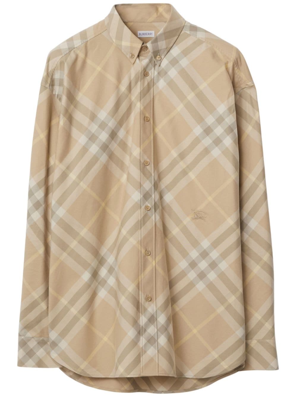 Burberry Vintage Check cotton shirt - Neutrals von Burberry