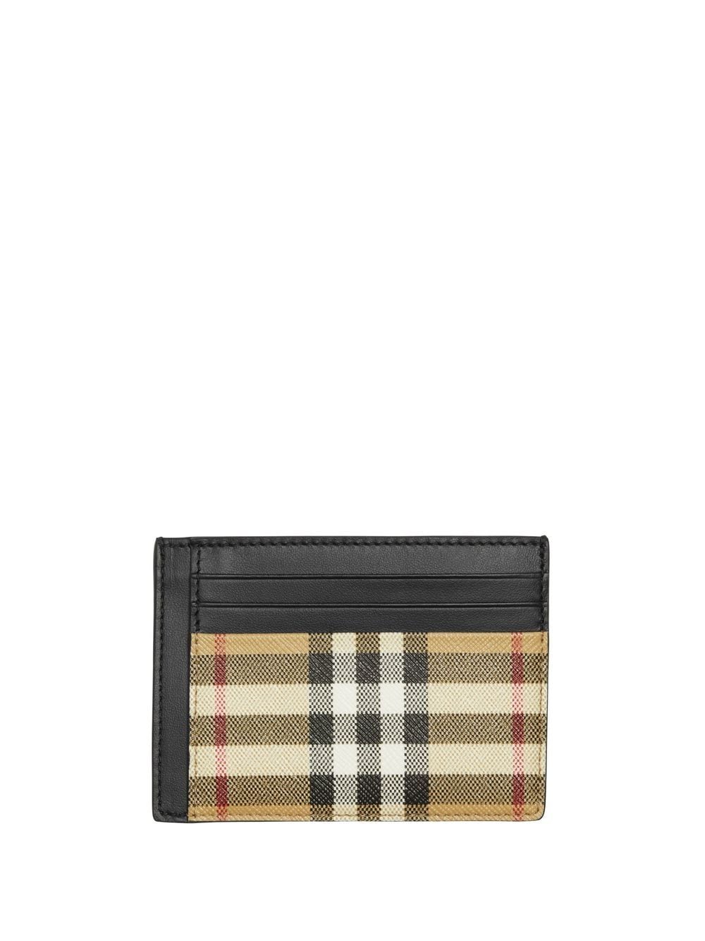 Burberry Vintage Check money-clip cardholder - Neutrals von Burberry