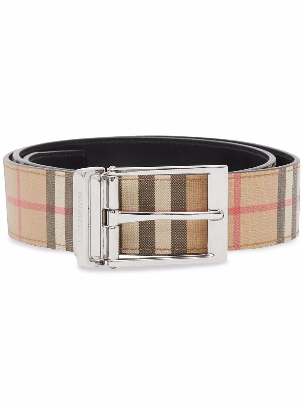 Burberry Vintage-Check reversible belt - Brown von Burberry