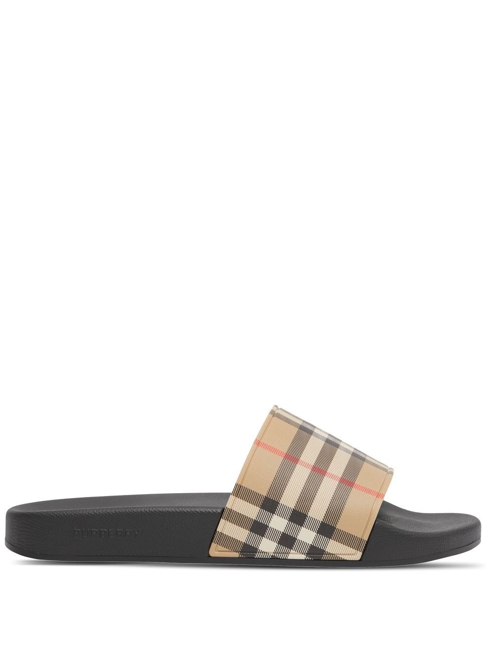 Burberry Vintage Check slides - Neutrals von Burberry