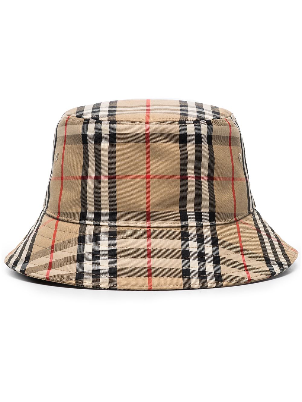 Burberry Vintage Check bucket hat - Brown von Burberry