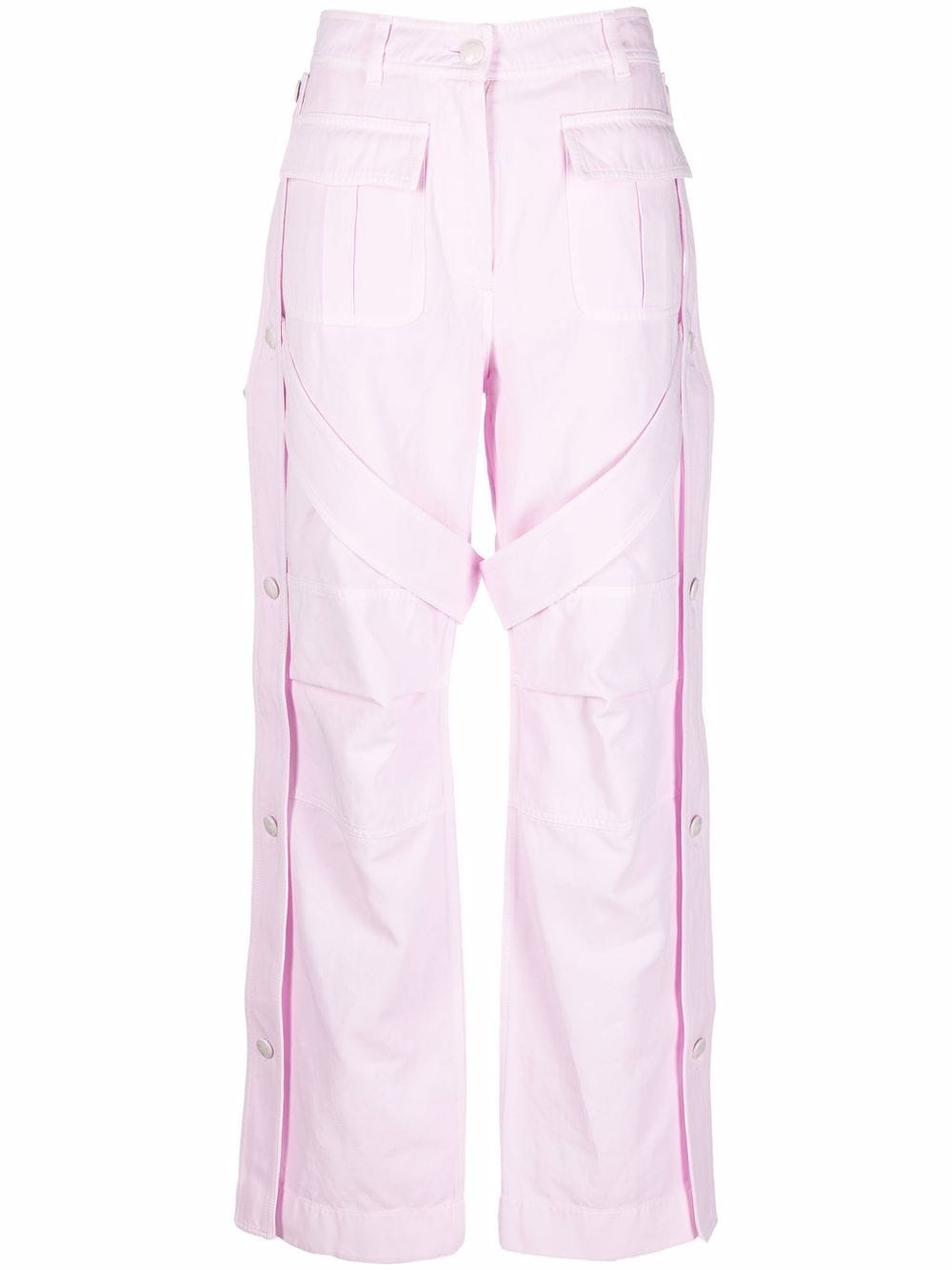 Burberry buttoned cargo trousers - Pink von Burberry
