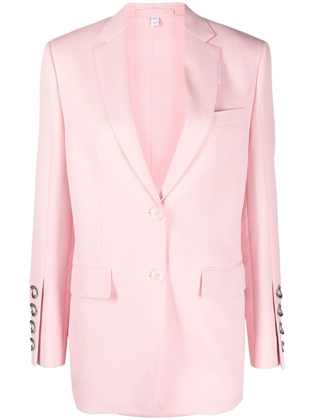 Burberry chain-link detail blazer - Pink von Burberry