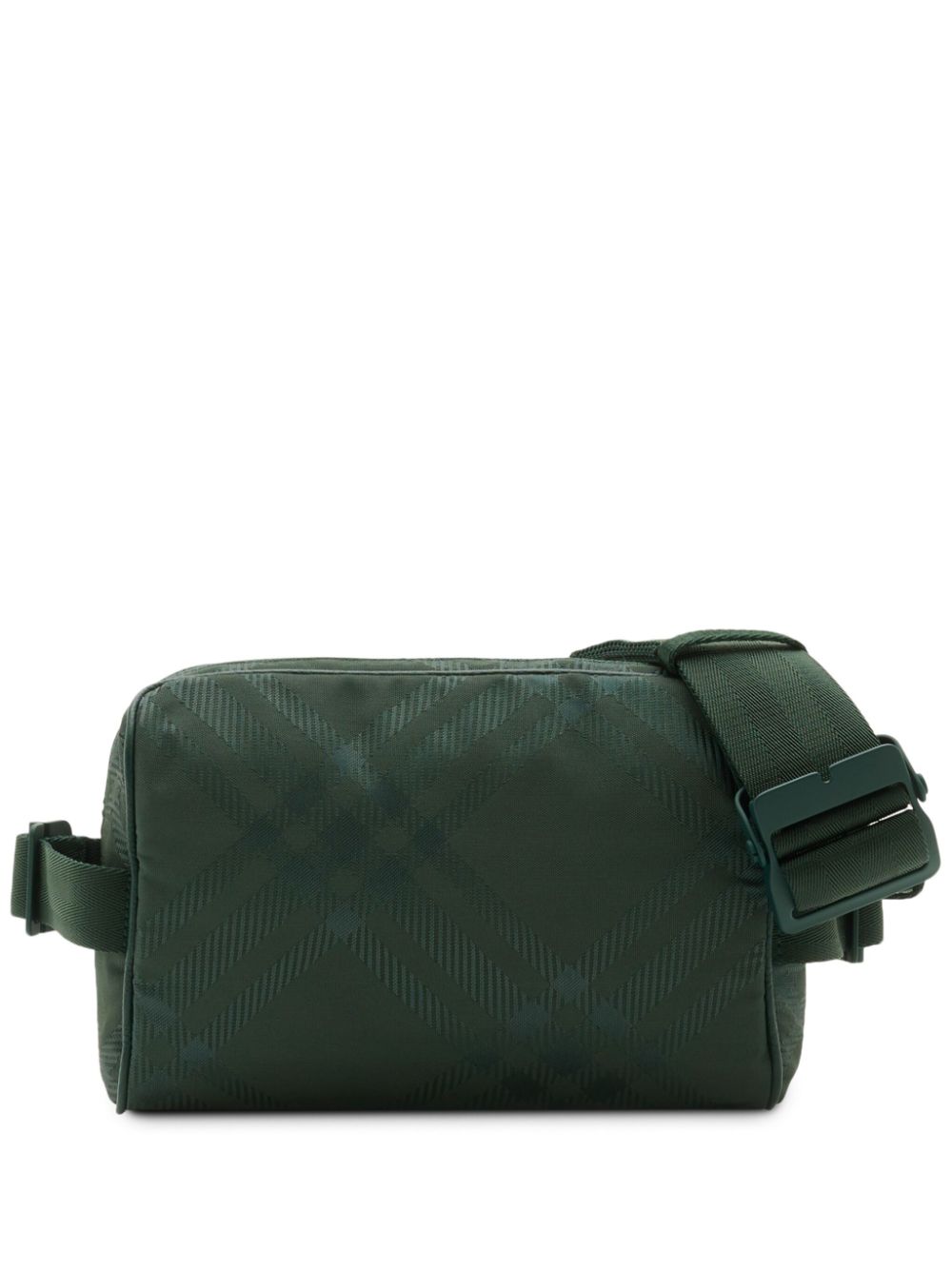 Burberry check-jacquard belt bag - Green von Burberry