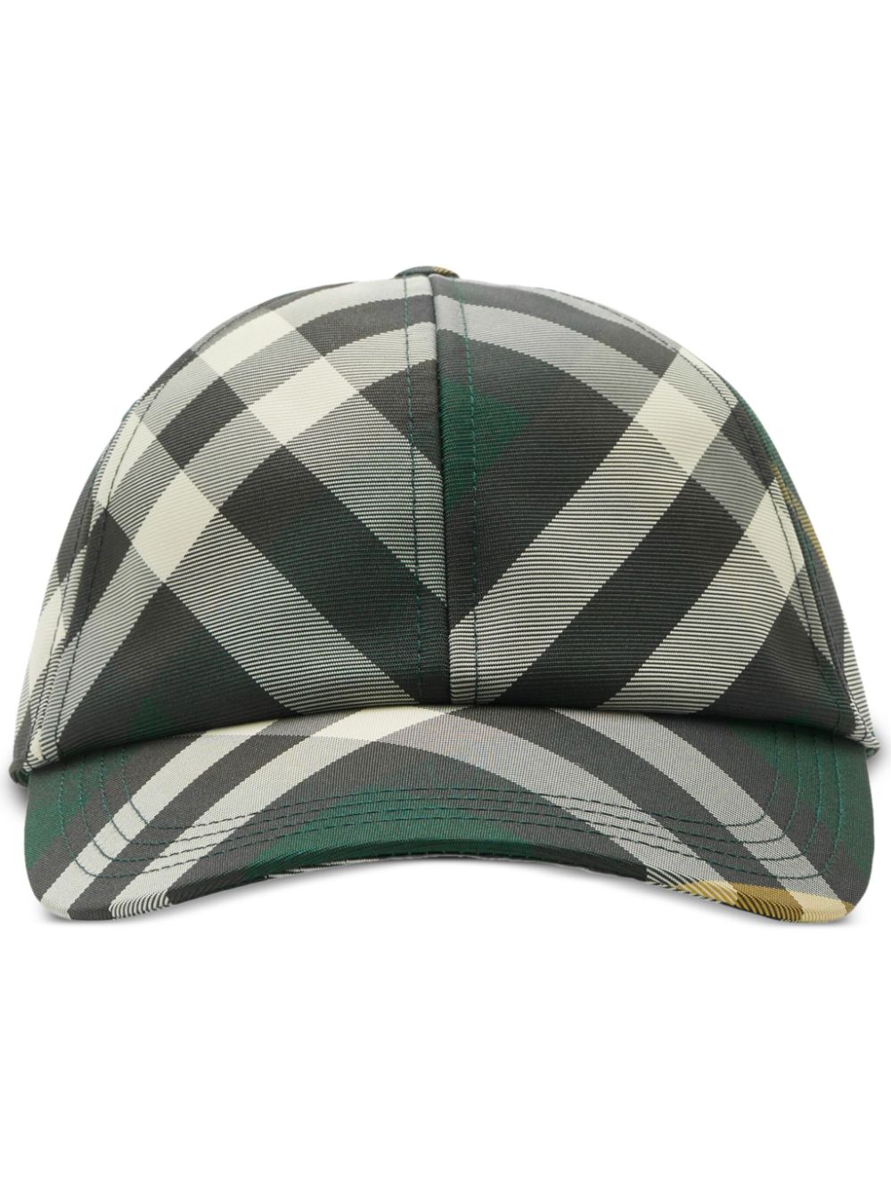 Burberry check-pattern cotton cap - Neutrals von Burberry