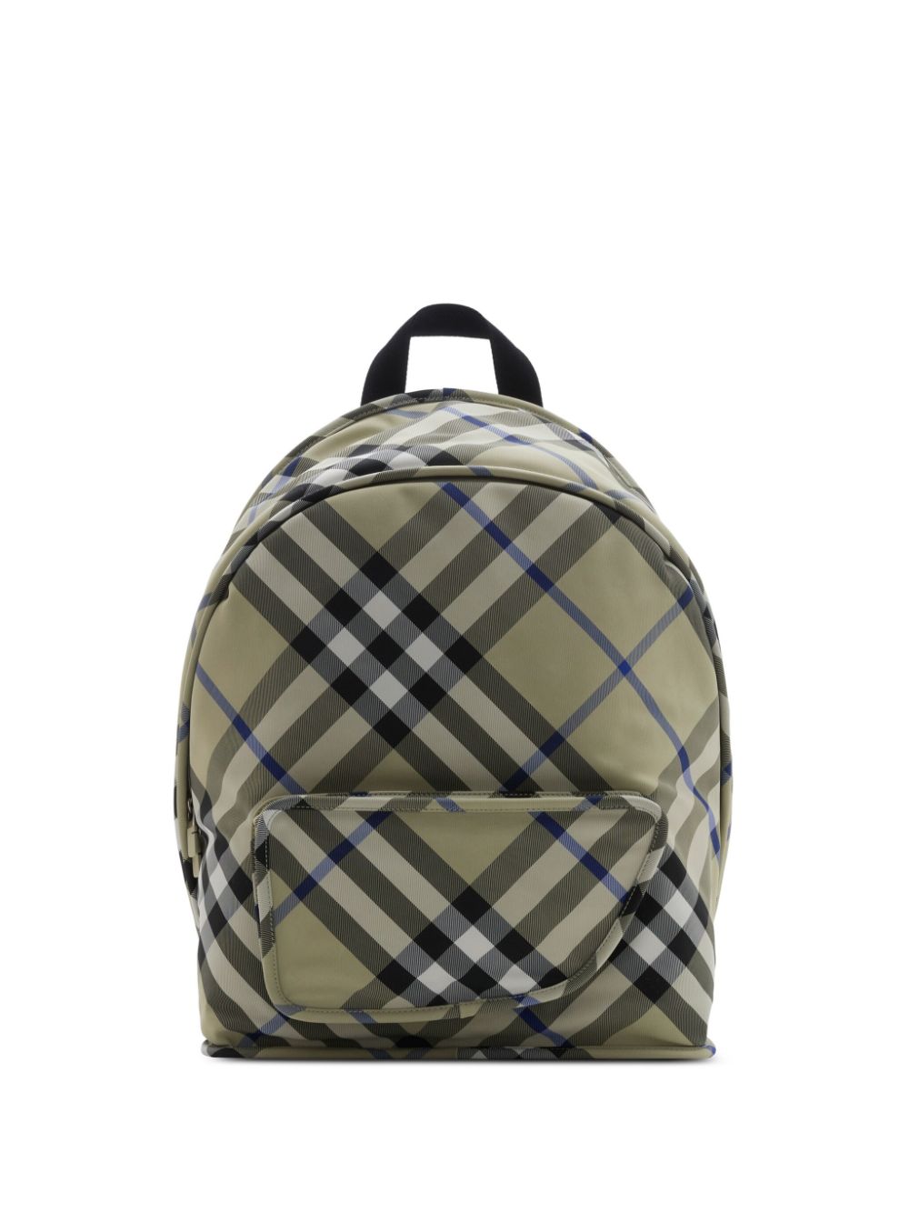 Burberry check-print backpack - Green von Burberry