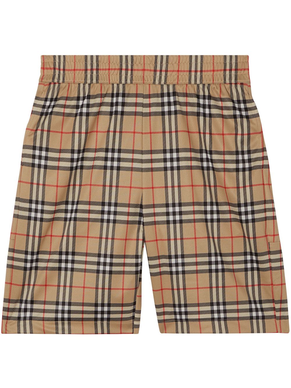 Burberry check-print shorts - Neutrals von Burberry