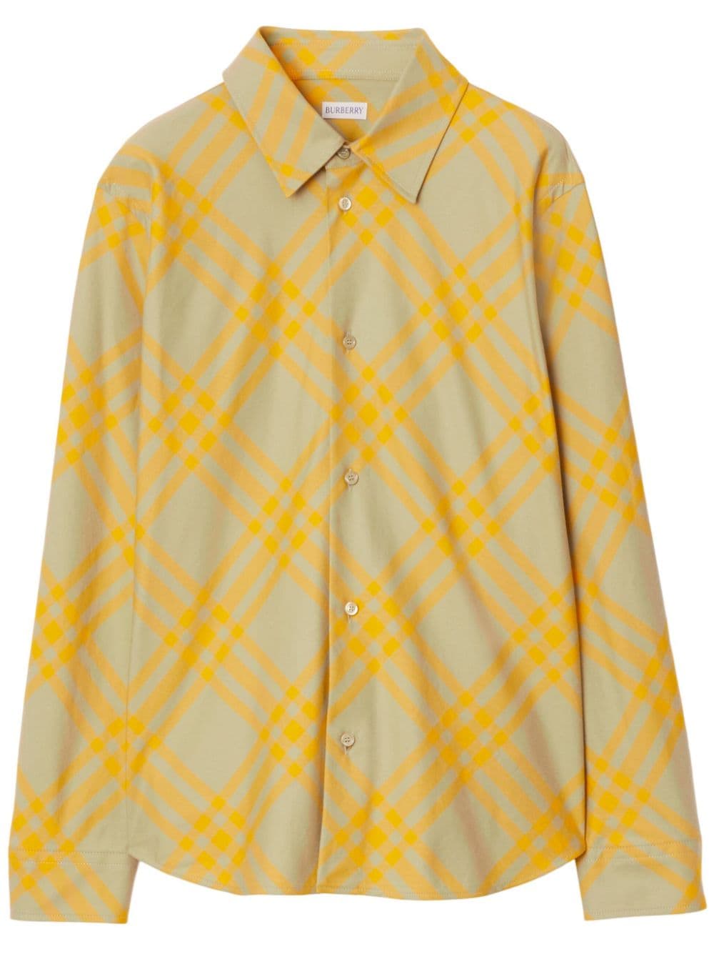 Burberry checked flannel shirt - Neutrals von Burberry