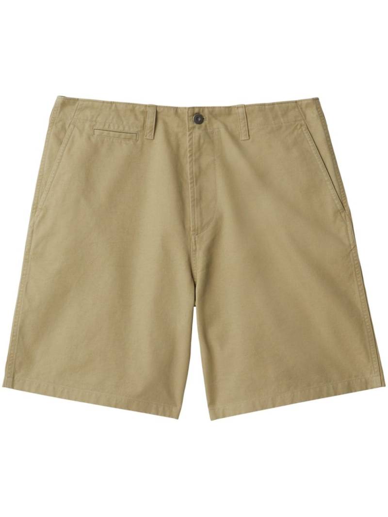 Burberry cotton-twill bermuda shorts - Neutrals von Burberry