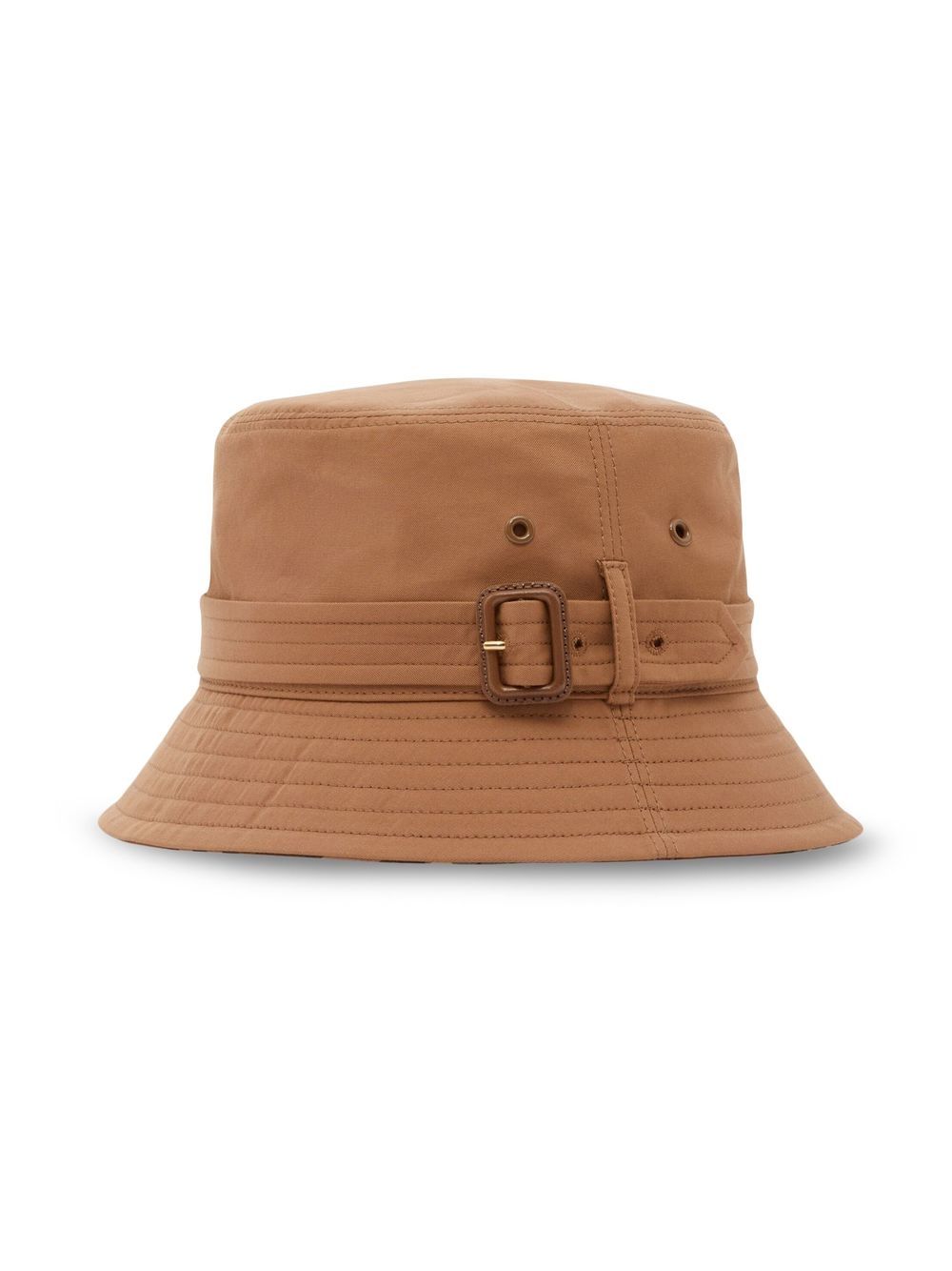 Burberry gabardine bucket hat - Brown von Burberry