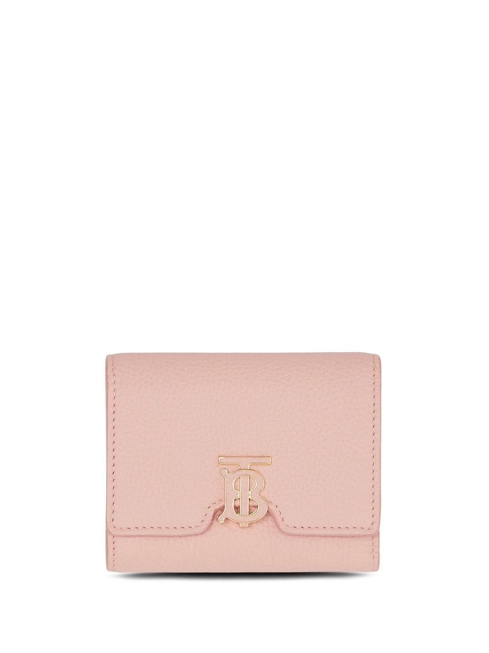 Burberry grainy leather TB folding wallet - Pink von Burberry