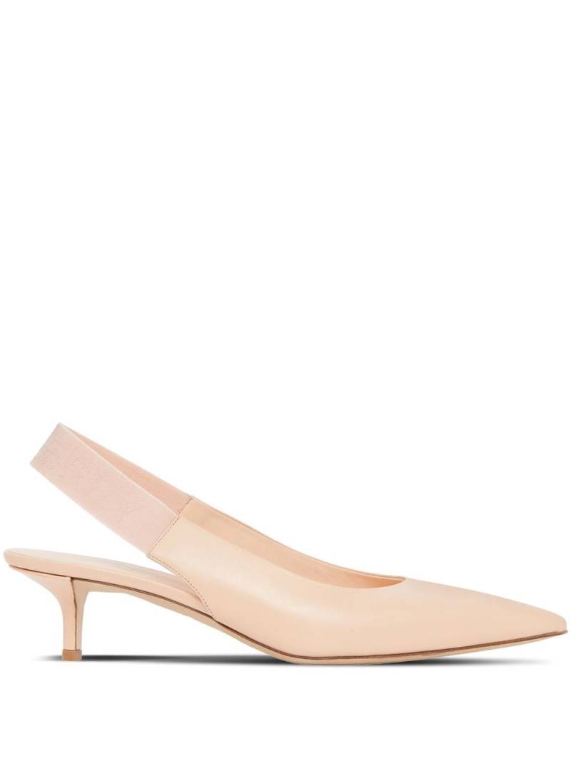 Burberry leather slingback pumps - Pink von Burberry