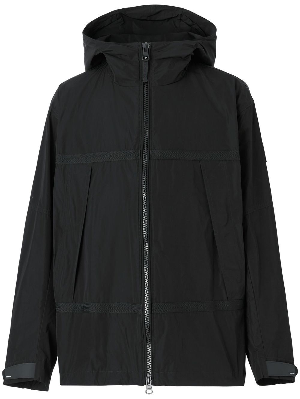 Burberry lightweight hooded jacket - Black von Burberry