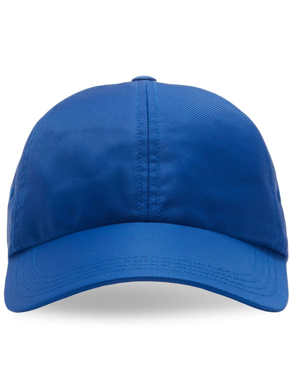 Burberry logo-embroidered six-panel cap - Blue von Burberry