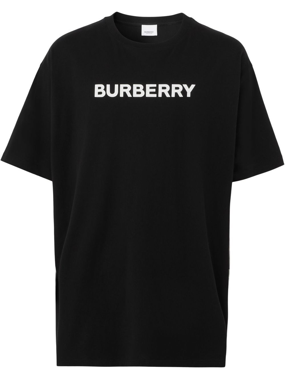 Burberry logo-print cotton T-shirt - Black von Burberry