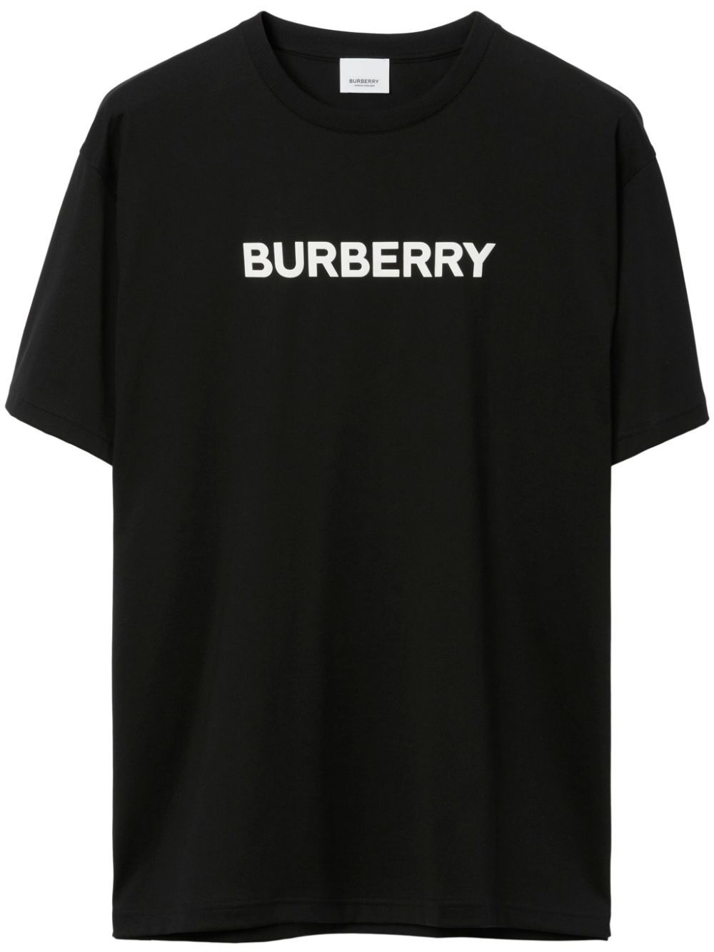 Burberry logo-print cotton T-shirt - Black von Burberry