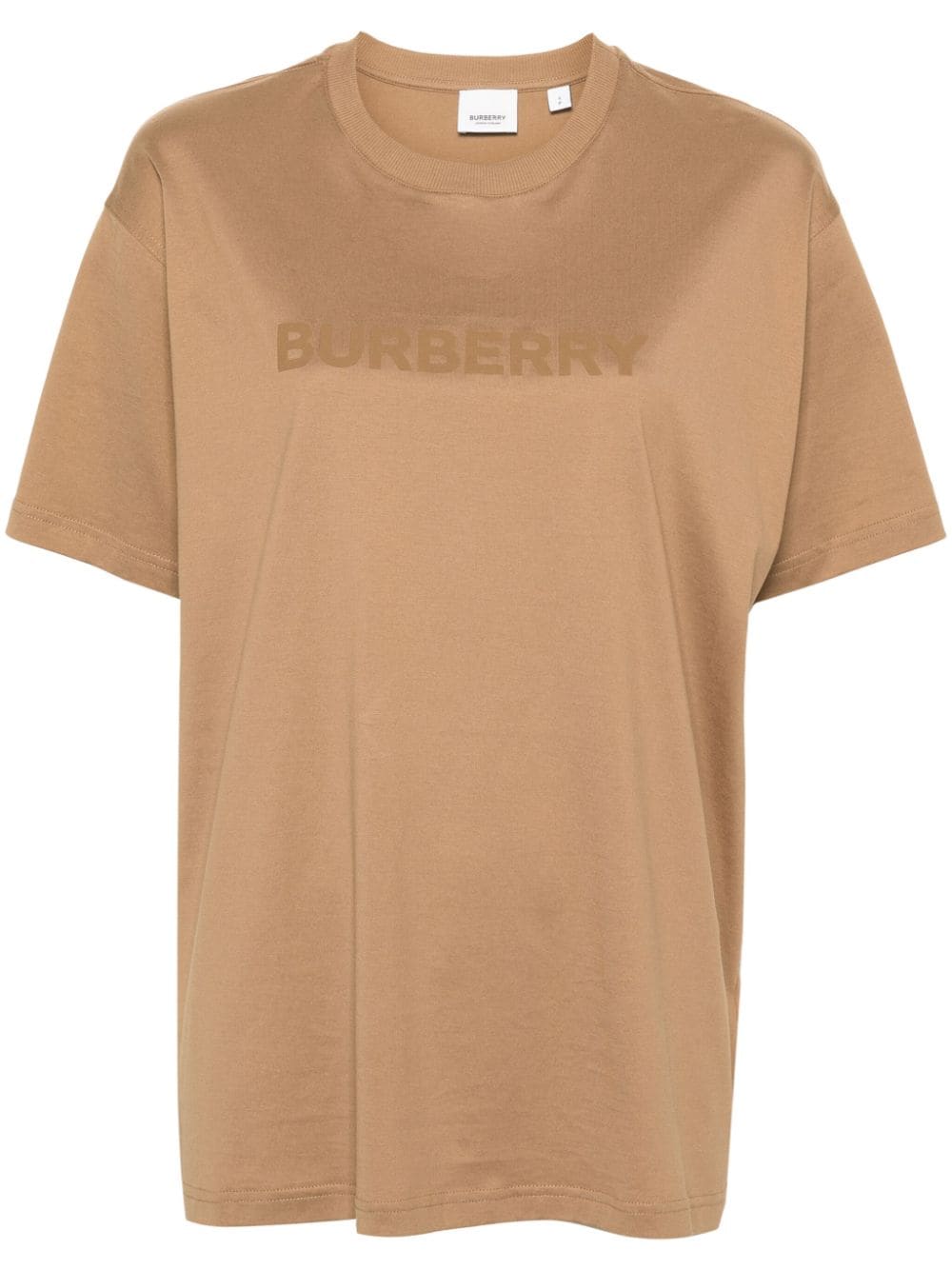 Burberry logo-print cotton T-shirt - Neutrals von Burberry