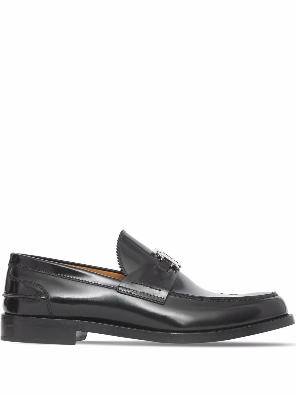 Burberry Fred monogram-motif loafers - Black von Burberry