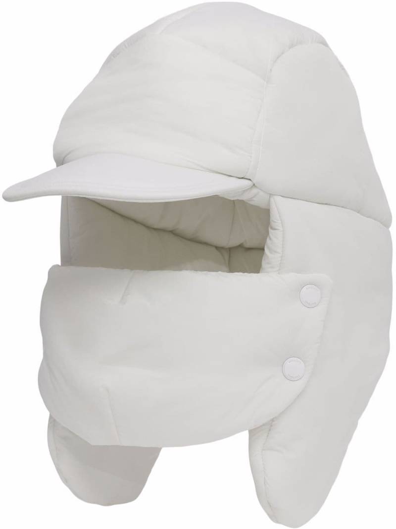 Burberry padded trapper hat - White von Burberry