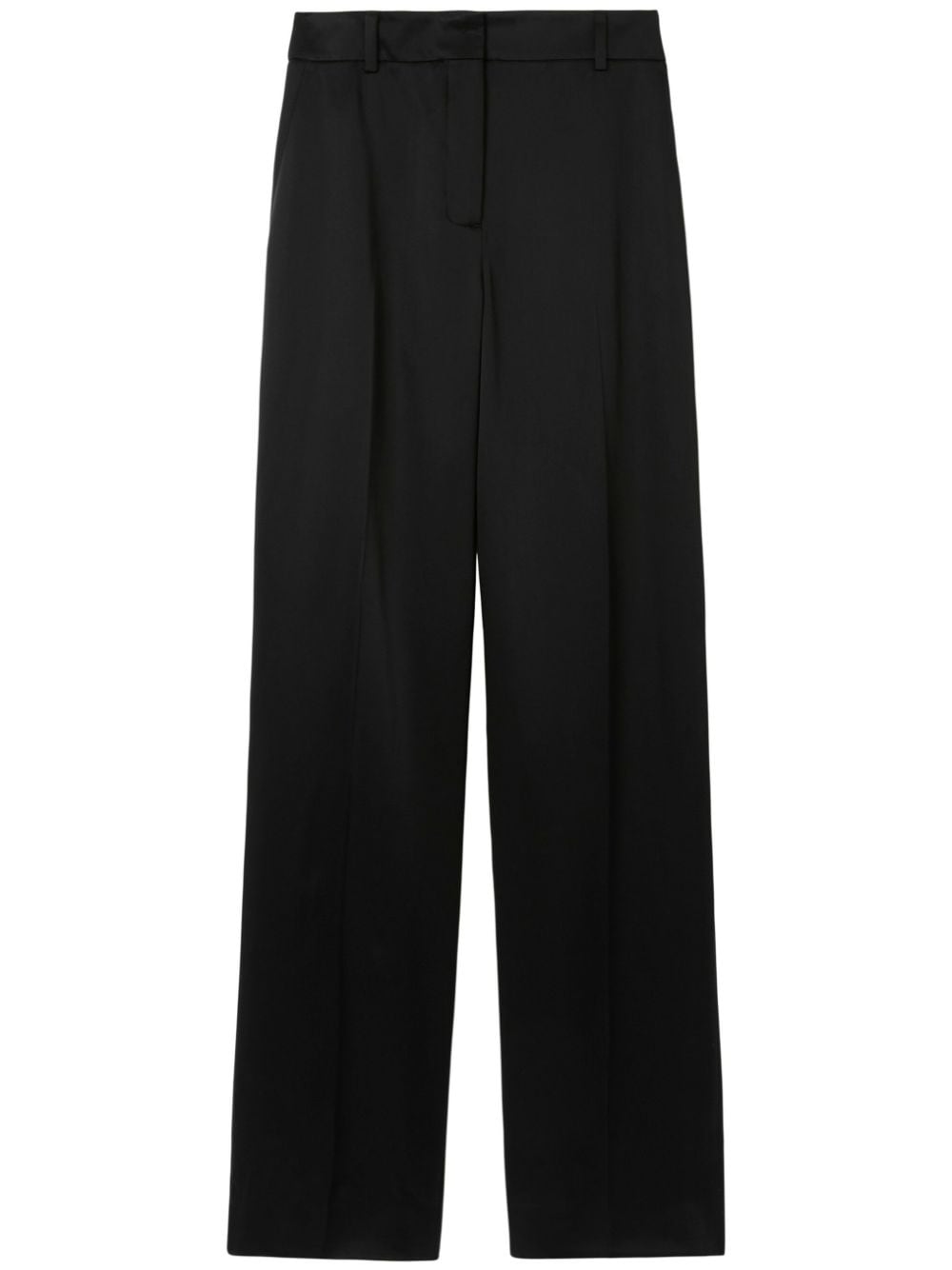 Burberry pressed-crease flared trousers - Black von Burberry