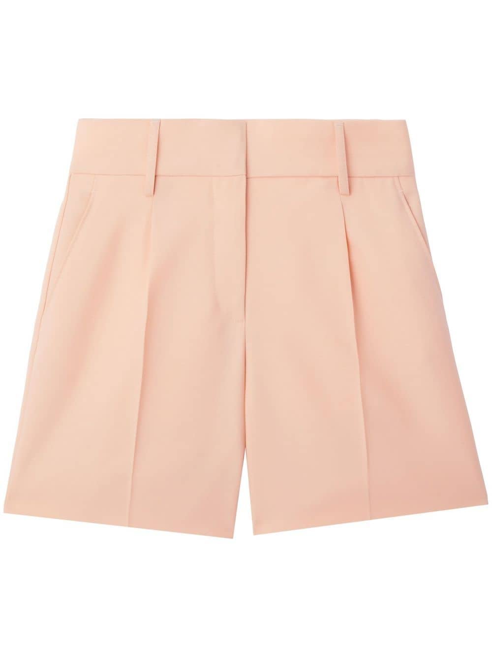 Burberry pressed-crease tailored shorts - Pink von Burberry