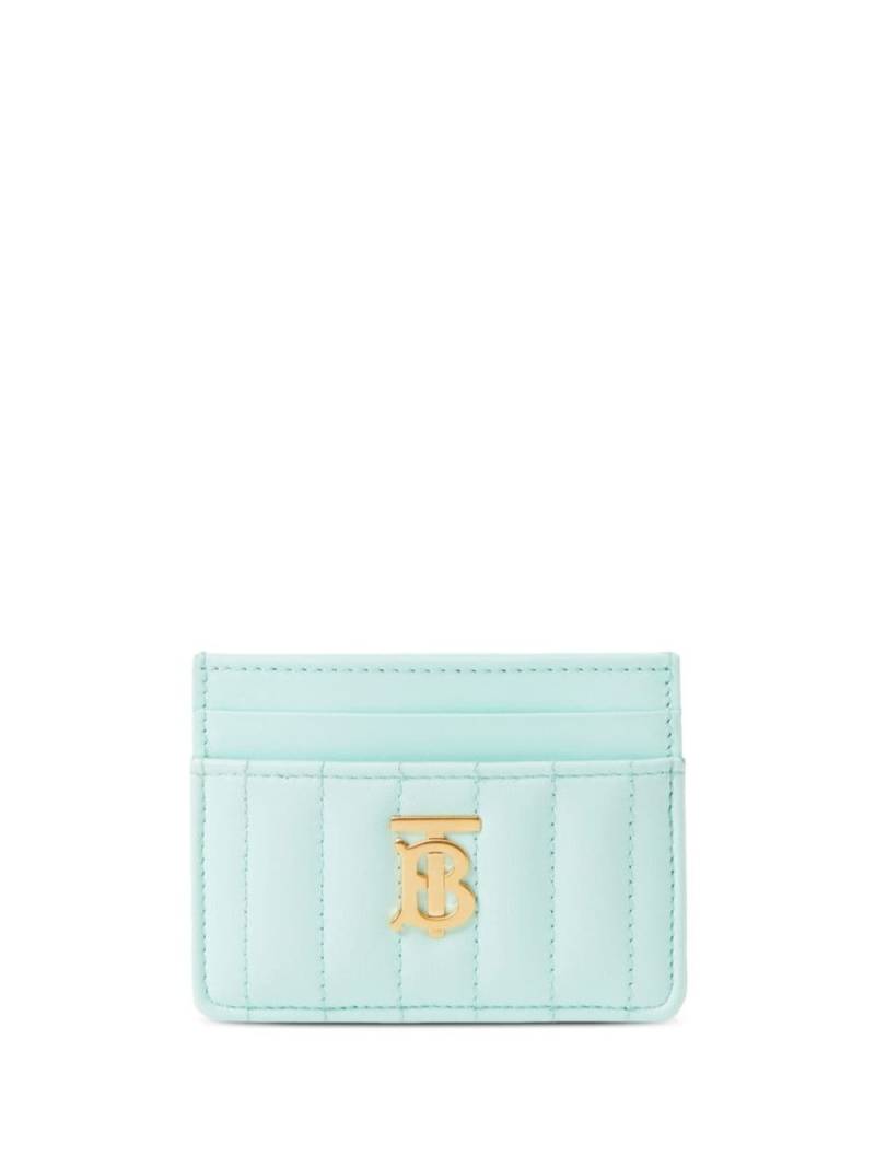 Burberry quilted Lola card case - Blue von Burberry