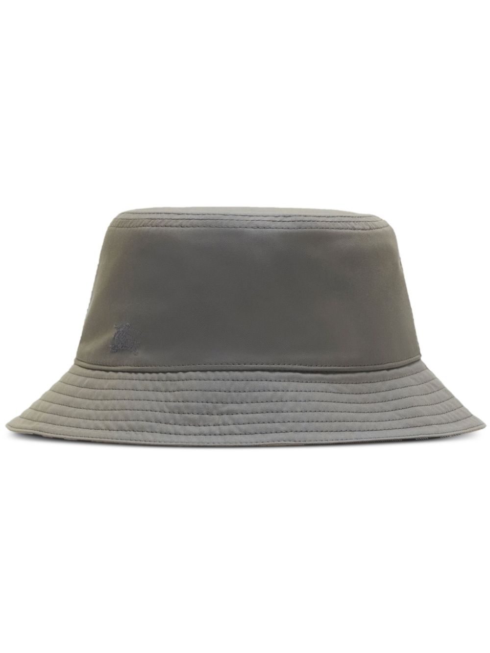 Burberry reversible check bucket hat - Grey von Burberry